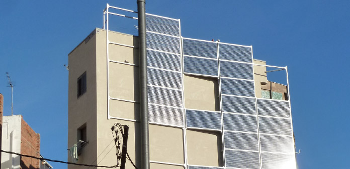 Rehabilitació façana plaça Trinitat