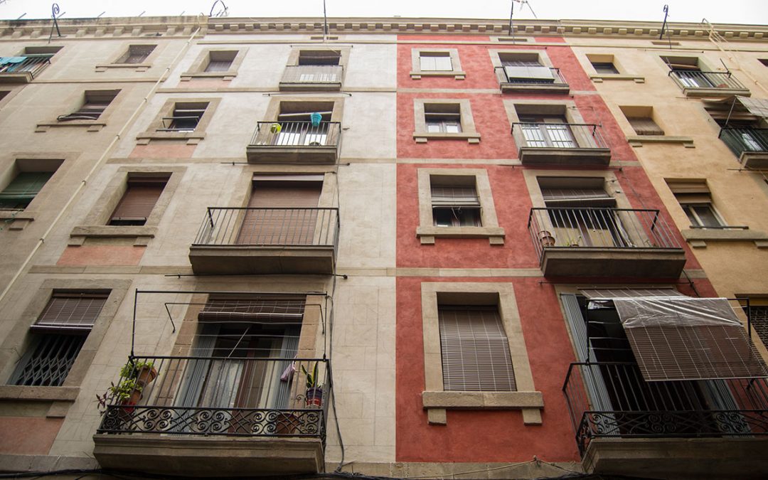 Rehabilitació de façana al C/Riereta 1ter