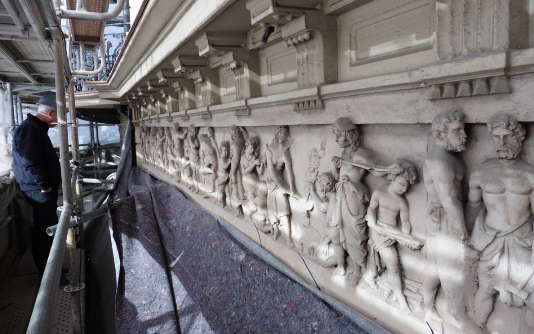 Rehabilitació façana Passeig de Gràcia 32